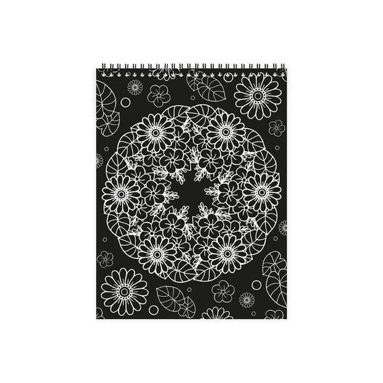 škrabací obrázek blok 21x28cm 10l mix/duha 1032113