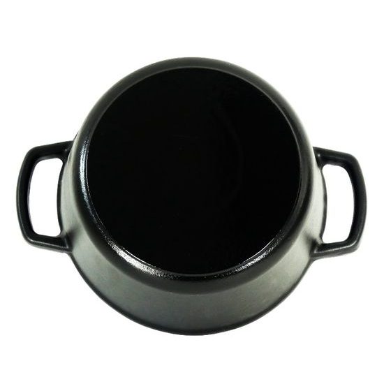 Pekáč litinový s poklicí CALIDO 26 cm černá KELA KL-12472