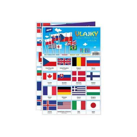 pexeso 3xA4 Vlajky 5300901