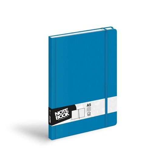 A5 Notebook with Elastic Band, Lined, 100 Sheets, Assorted Colors 7500715