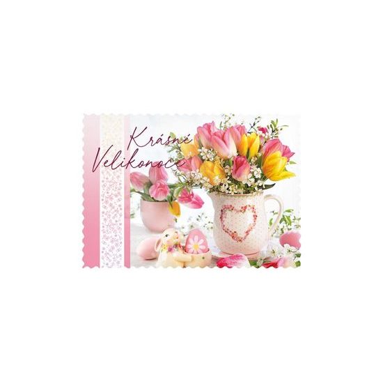 pohlednice velikonoce 117 D výsek+UV 1300154