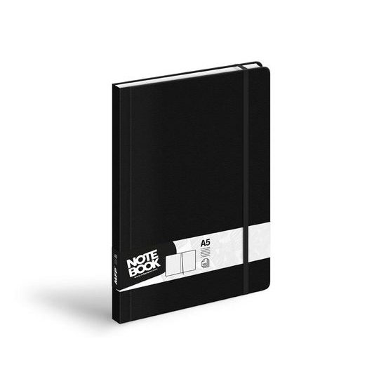 A5 Notebook with Elastic Band, Lined, 100 Sheets, Assorted Colors 7500715
