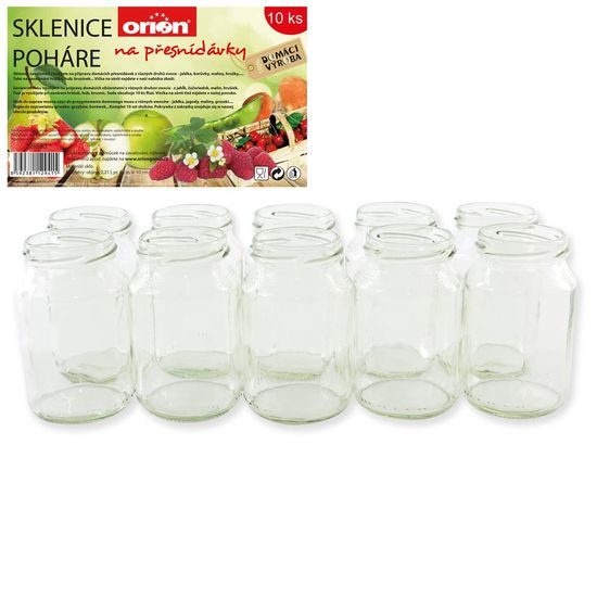 Zavařovací sklenice 0,2 l 10 ks
