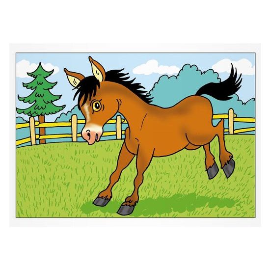 omalovánky Na dvorku 5300707