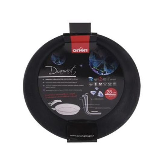 Panvica DIAMANT s neprilnavým povrchom 28 cm s odnímateľnou rukoväťou