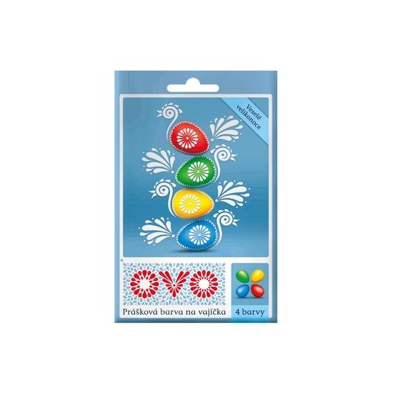 Velikonoční barvy na vajíčka OVO 5g 4 barvy