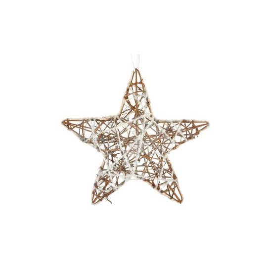 hvězda závěs vánoční 15cm FJ281188NB 8885965