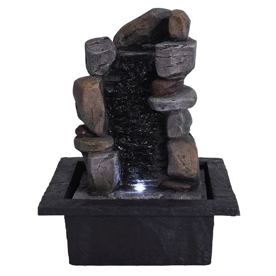 Fontána pokojová s LED osvětlením