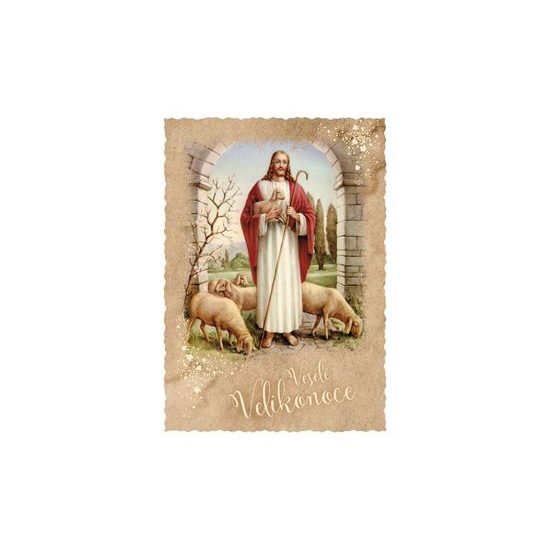 pohlednice velikonoce 120 C výsek 1300157