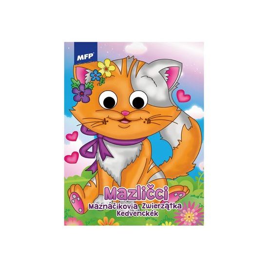 omalovánky A4 maska Mazlíčci 210x276mm/16 5301142