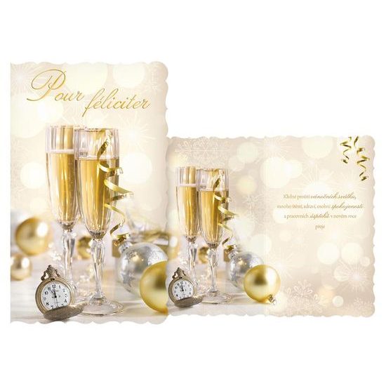 přání novoroční, PF V24-451 T PRANI_T_2173