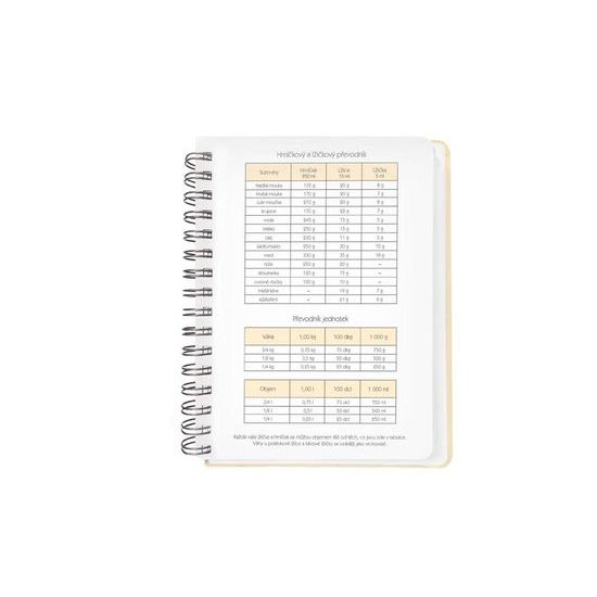 Zápisník na recepty - 80 stránek - 220x158mm