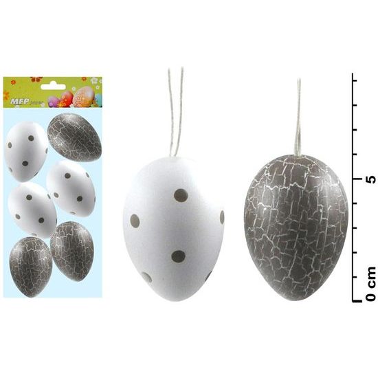 vajíčka plast 6cm/6ks S170188A-1 2221248