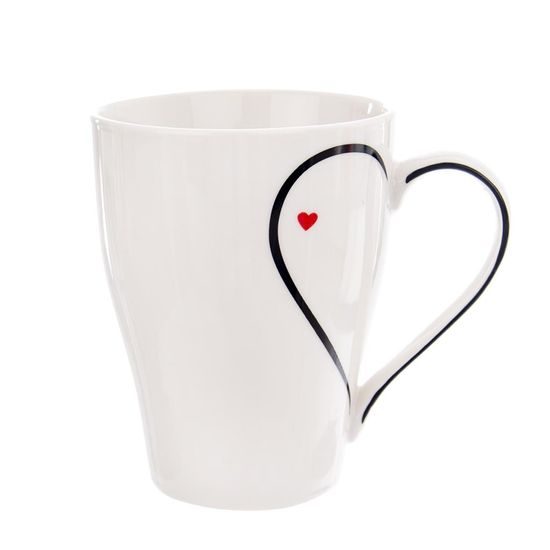 Hrnček porcelán DUO LOVE 0,38 l