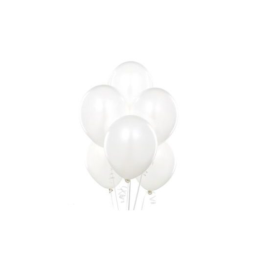 Balloons 100 pcs white 26 cm pastel