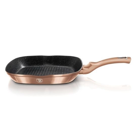 Pánev grilovací s mramorovým povrchem 28 cm Rosegold Metallic Line
