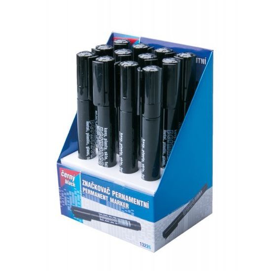 Black permanent marker for rhinestones, balloons and decorations