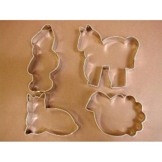 Set of dough cutters - Figures with a dwarf