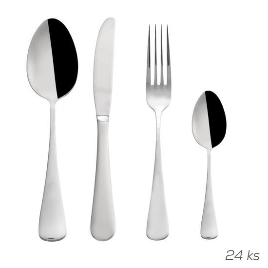 Súprava nerezových príborov 24 ks CANADA