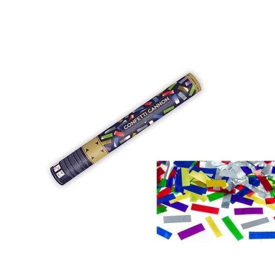 Confetti CANNON 40 cm metal mix