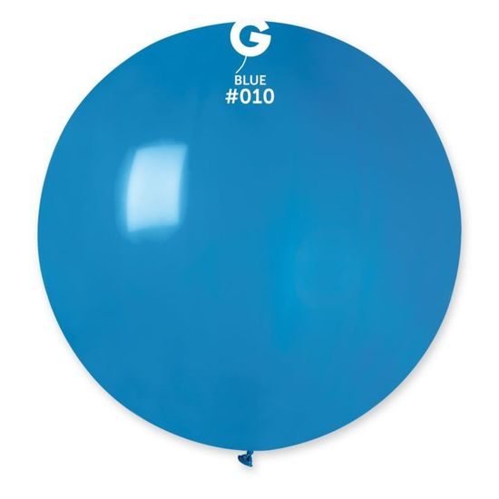 Latex balloon 80 cm - blue 1 pc