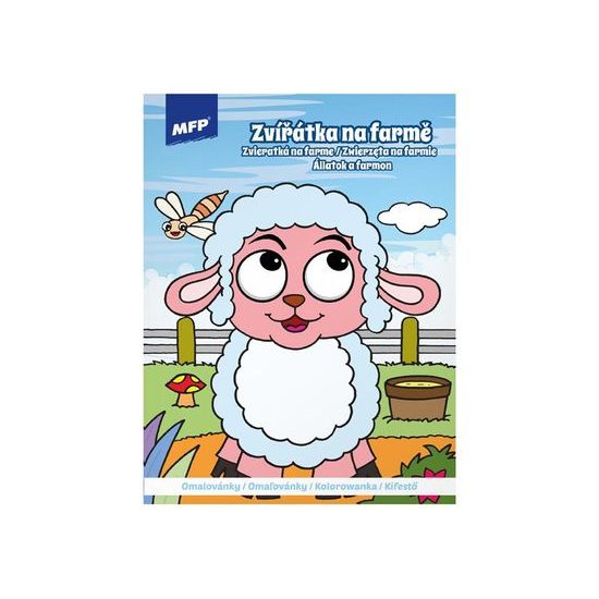 omalovánky A4 Zvířátka na farmě 210x276mm/16 5301139