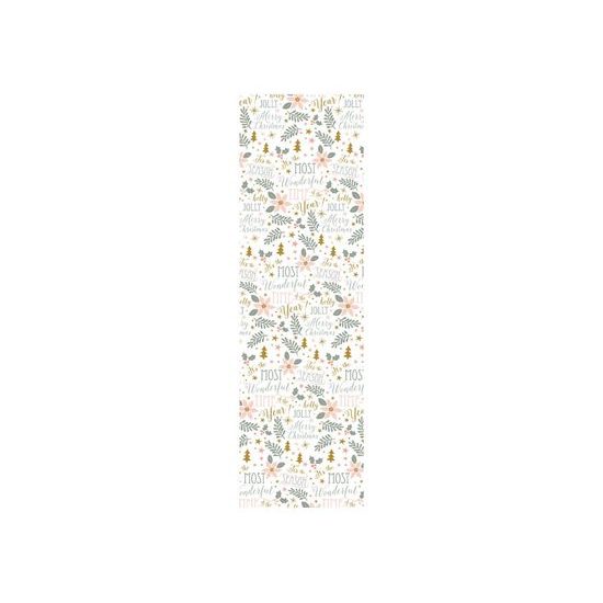 Wrapping paper - Christmas motifs - roll 1000x70 cm - mix no.6