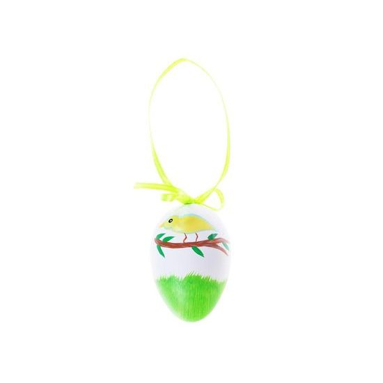 vajíčka plast 6cm/6ks potisk 623 2221430