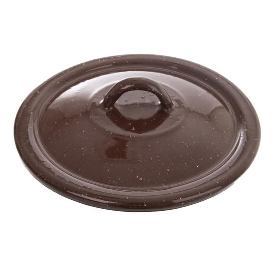 Poklice smalt BROWN 16 cm TM3