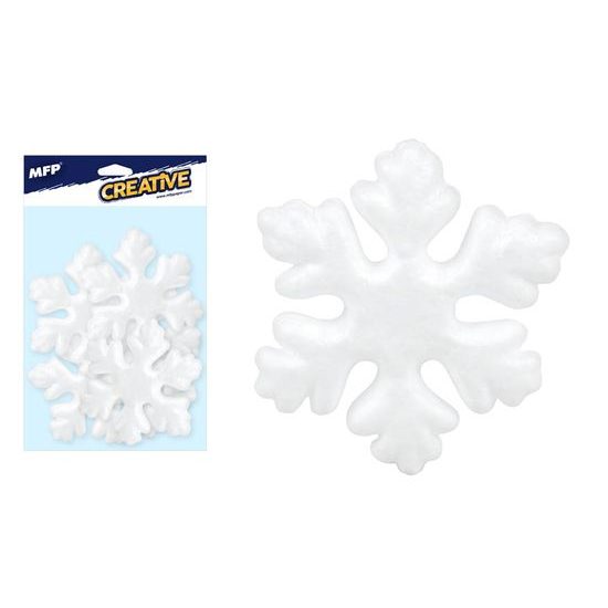 vločka 7,5cm/6ks polystyren 8882332