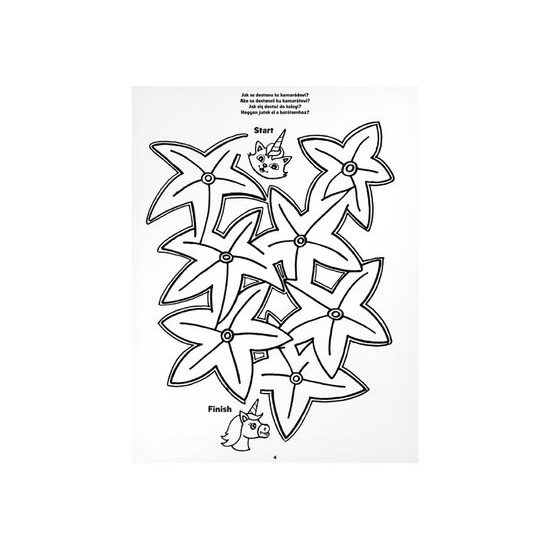 omalovánky - Bludiště Kouzelní přátelé 210x276/32s 5301154