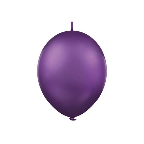 Balloons chain purple