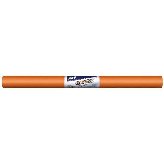 krepový papír role 50x200cm oranžový tmavý 5811357