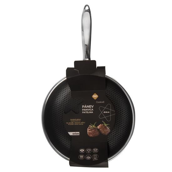COOKCELL tapadásmentes serpenyő 3 rétegű 26x7 cm
