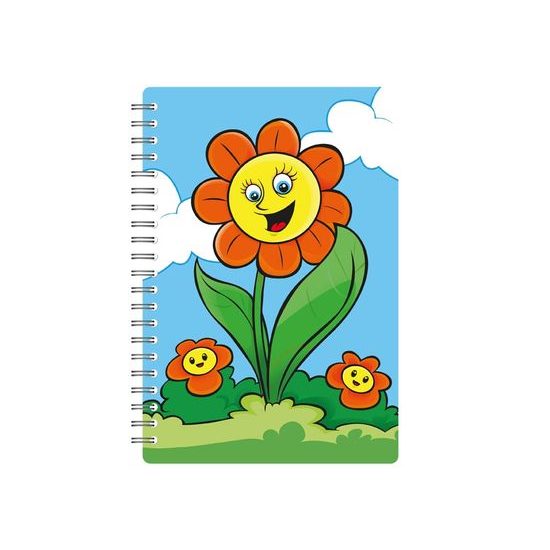 malování vodou 8B - blok 15x22cm se spirálou 8 listů + štětec 5301089