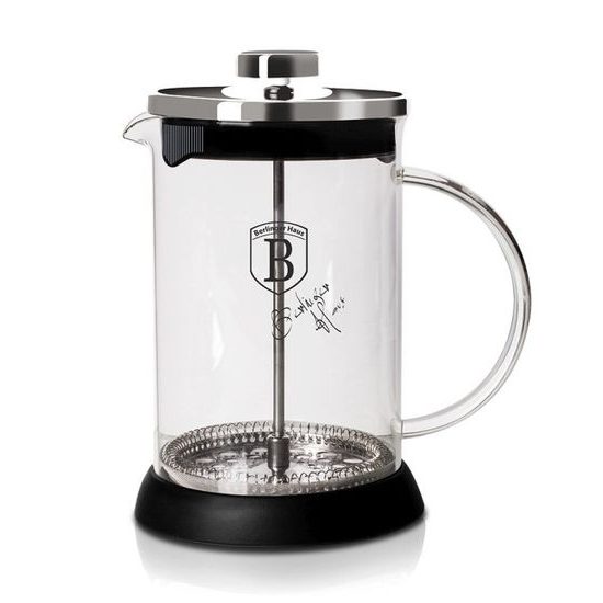 Konvička na čaj a kávu french press 800 ml nerez BERLINGERHAUS BH-6303