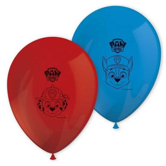 Balóniky Tlapková Patrola Paw Patrol - 8 ks 28 cm