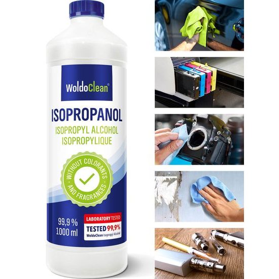 Isopropanol 99,9% tisztítószer - Isopropyl alkohol IPA - 1000 ml