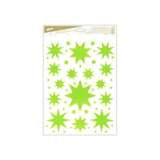 okenní fólie vánoce svítící VA014 20x30cm 8885839