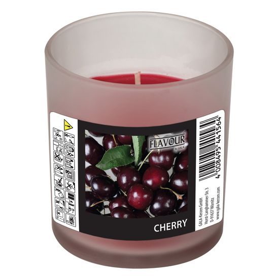 Vonná svíčka Cherry v matném skle Indro Vino