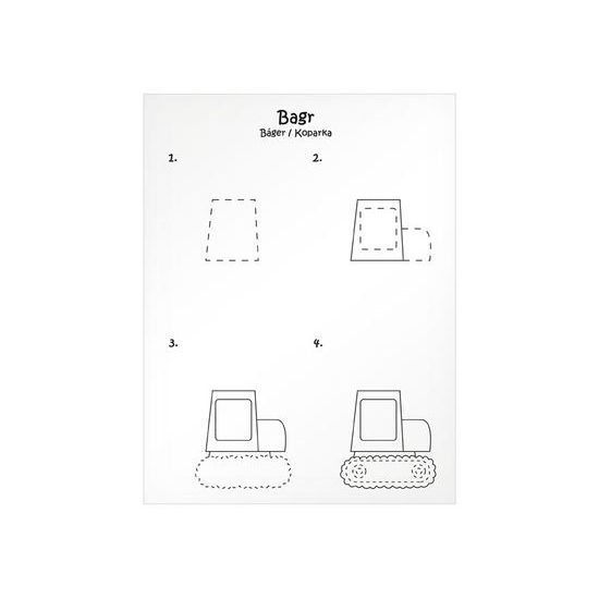 omalovánky A4 Dopravní prostředky 210x276mm/32 5301147
