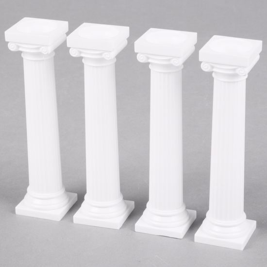 Grécke stĺpiky 12,7cm - 4ks