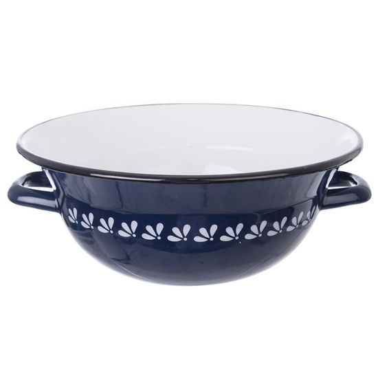 ORION MODROTISK 26 cm-es zománcozott tál