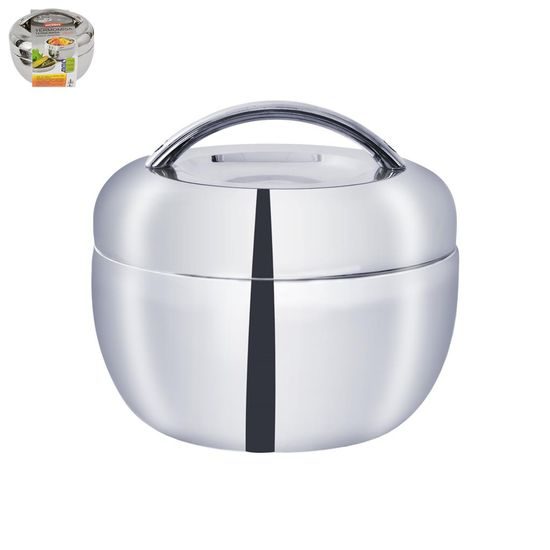 Stainless steel thermobowl 1 l Apple