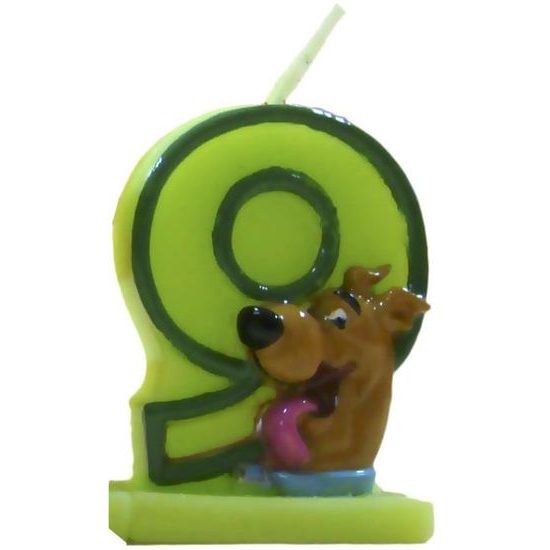Narozeninová svíčka na dort Scooby Doo - číslo 9