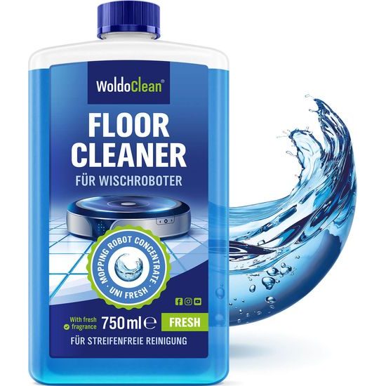 Čistič podláh pre robotické vysávače 750ml