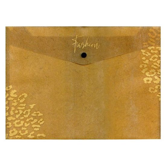 složka M druk A5 PP potisk LUX mix č.5 fashion hnědozlaté 5370599