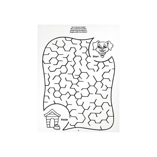 omalovánky - Bludiště Štěňátko 210x276/32s 5301153