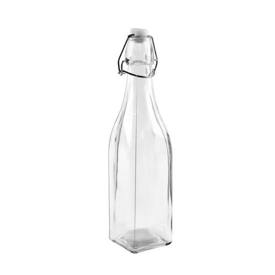 Üveg palack csattos kupakkal 0,53l h
