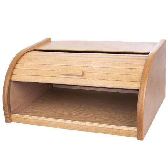 Breadbox wood 38,5x29x18 cm AMALIE YELLOW